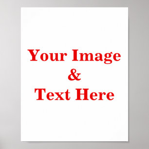 Personalisiertes Eigenes Foto Anpassen Poster