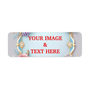 Personalisiertes Eigenes Foto Label