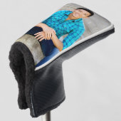 Personalisiertes einfaches Foto Golf Headcover (3/4 Vorderseite)