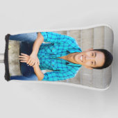 Personalisiertes einfaches Foto Golf Headcover (Vorderseite)
