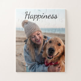 Personalisiertes einfaches und einfaches Foto Puzzle