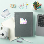 Personalisiertes Einhorn Aufkleber (iPad Hülle)