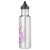 Personalisiertes Einhorn-Design Edelstahlflasche (Rechts)