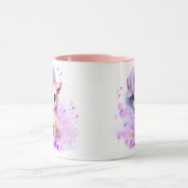 Personalisiertes Einhorn-Design Tasse (Zentrum)