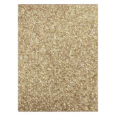 Personalisiertes Einhorn Gold Glitzer Tableteclout Tischdecke (Vorderseite)