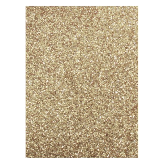Personalisiertes Einhorn Gold Glitzer Tableteclout Tischdecke (Vorderseite)
