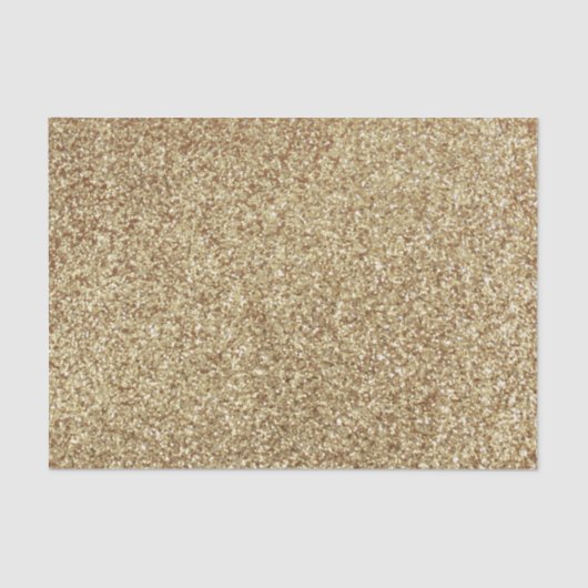 Personalisiertes Einhorn-Gold-Glitzer-Tissue-Papie Seidenpapier (Vorderseite)