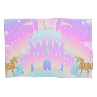 Personalisiertes Einhorn-Kissenbezug - Einhorn-Dek Kissenbezug