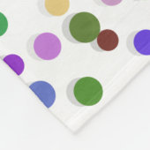 Personalisiertes Einhorn mit Pony Fleece Blanket (Ecke)