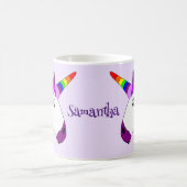 Personalisiertes Einhorndesign Kaffeetasse (Mittel)