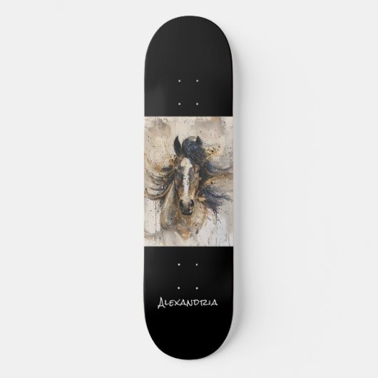 Personalisiertes, einzigartiges Skateboard für Pfe (Vorderseite)