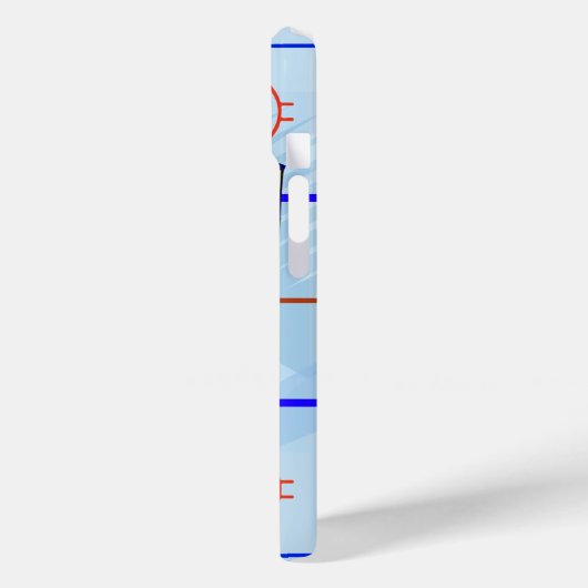 Personalisiertes Eishockey-Design Case-Mate iPhone Hülle (Rückseite / Links)