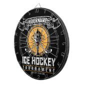 Personalisiertes Eishockeyspiel Dartscheibe (Vorderseite rechts)