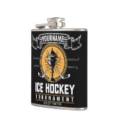 Personalisiertes Eishockeyspiel Flachmann (Links)