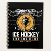 Personalisiertes Eishockeyspiel Planer (Vorderseite)