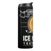 Personalisiertes Eishockeyspiel Thermosbecher (Nach links gedreht)