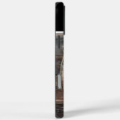 Personalisiertes Elch-Holzzeichen Case-Mate iPhone Hülle (Rückseite / Rechts)