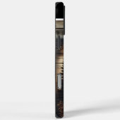 Personalisiertes Elch-Holzzeichen Case-Mate iPhone Hülle (Rückseite / Rechts)