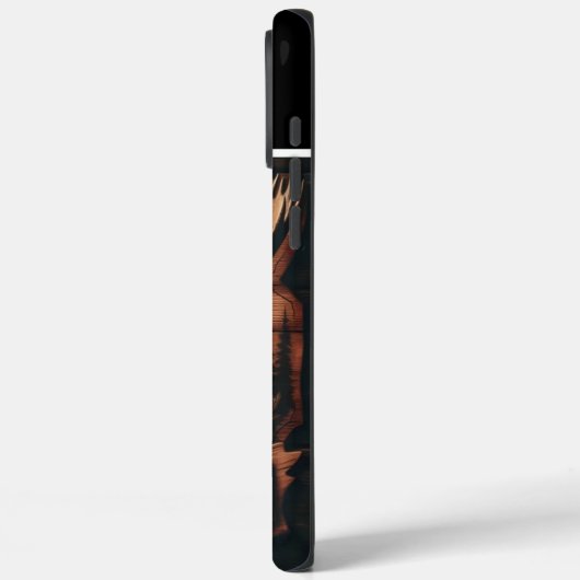 Personalisiertes Elchholz Case-Mate iPhone Hülle (Rückseite / Links)