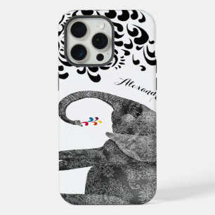 Personalisiertes Elefanten-Damaskus-iPhone 6-Case iPhone Hülle