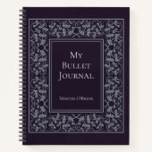 Personalisiertes Elegant Bullet Journal Notizblock (Vorderseite)