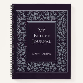Personalisiertes Elegant Bullet Journal Notizblock