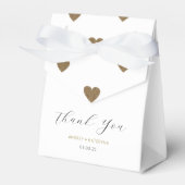 Personalisiertes Elegant Vielen Dank für Ihr Inter Geschenkschachtel (Vorderseite)