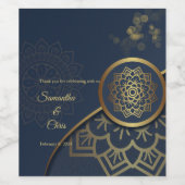 Personalisiertes Elegant Weinetikett (Einzelnes Label)