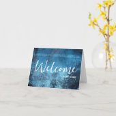 Personalisiertes Elegant Willkommen im Team Karte (Gelbe Blume)