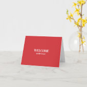 Personalisiertes Elegant Willkommen im Team Karte (Gelbe Blume)
