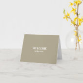Personalisiertes Elegant Willkommen im Team Karte (Gelbe Blume)