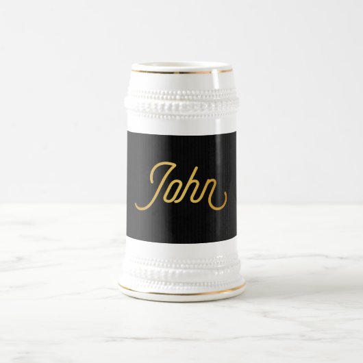Personalisiertes elegantes bierglas (Mittel)