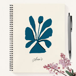 Personalisiertes elegantes Bloom-Notebook Notizblock
