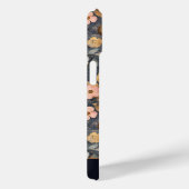 Personalisiertes elegantes Blumenmuster in Rosa un Case-Mate iPhone Hülle (Rückseite / Rechts)