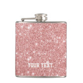 Personalisiertes elegantes flachmann (Vorderseite)