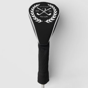 Personalisiertes Elegantes Golf Club Logo Headcover