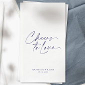 Personalisiertes elegantes Hochzeitspapierhandtuch Serviette