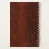 Personalisiertes Elegantes Klassisches Altes Buch (Rückseite)