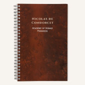 Personalisiertes Elegantes Klassisches Altes Buch (Vorderseite)