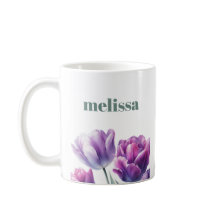 Personalisiertes elegantes lila Monogramm