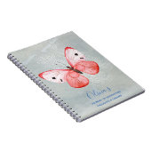 Personalisiertes elegantes Mit Monogramm Journal Notizblock (Rechte Seite)