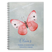 Personalisiertes elegantes Mit Monogramm Journal Notizblock (Vorderseite)