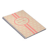 Personalisiertes elegantes Notebook Notizblock (Rechte Seite)