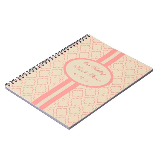 Personalisiertes elegantes Notebook Notizblock (Linke Seite)