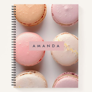 Personalisiertes Elegantes Pastell-Macaron Notizblock