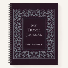 Personalisiertes elegantes Reisejournal Notizblock