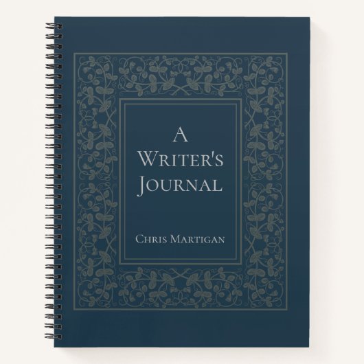 Personalisiertes elegantes Schreibgerät für Autore Notizblock (Vorderseite)