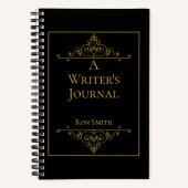 Personalisiertes elegantes Schreibjournal für Auto Notizblock (Vorderseite)