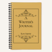 Personalisiertes elegantes Schreibjournal für Auto Notizblock (Vorderseite)