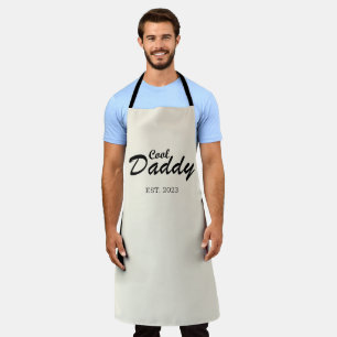 Personalisiertes elegantes Vatertagsgeschenk coole Schürze